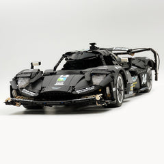 1: 8 Aston Martin Valkyrie Hypercar, Black Samurai Customized Version(3869 Pcs)