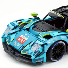 1:8 Aston Martin Valkyrie LM | Remote Controlled 24h British Hypercar | Green Custom Edition(3069pcs) - BAV BRICK