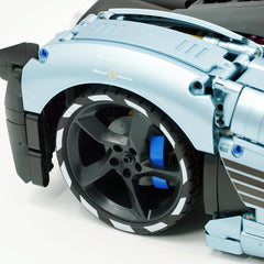 1:8 Devel sixteen V16 | Electroplating Tiffany Blue Custom Edition | Officially licensed (4016PCS)