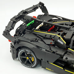 1:8 The Ultimate Italian Hybrid Hypercar EVO | Matte Black Painting Italian Flagship (4058PCS)