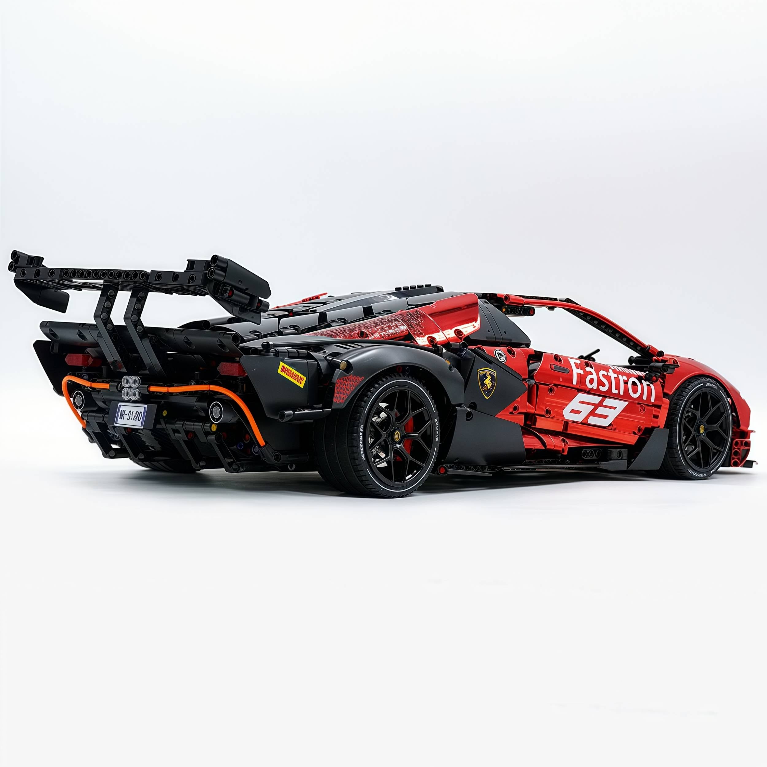 1: 8 The Ultimate Lamborghini Essenza SCV12, Mirror Red Plated Limited Edition (4100+PCS)