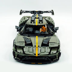 1:8 RC Ultimate Ford GT Mansory | The Dominant American Road King (3400+ pcs) - BAV BRICK