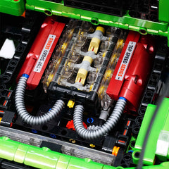 1: 8 Mercedes Benz G 500, Ultimate Maneuver Control Off-Road | Paint Pearlescent Green Custom Edition(3914 Pcs)