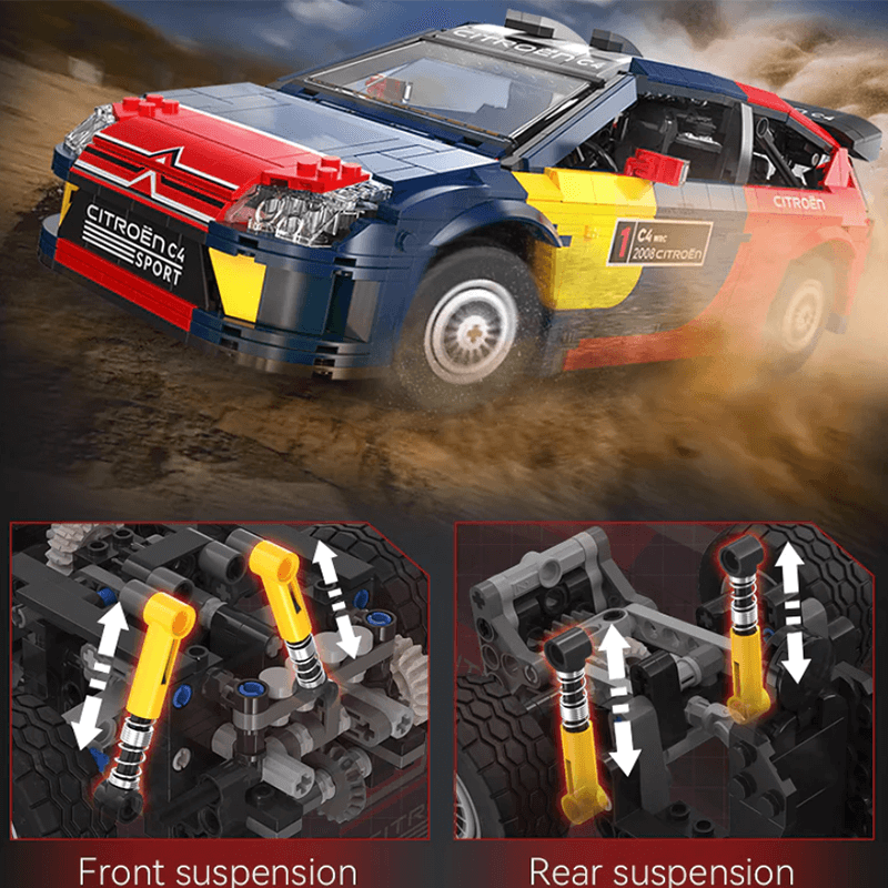Remote Controlled 2008 Citroën C4 WRC (1550+ PCS)