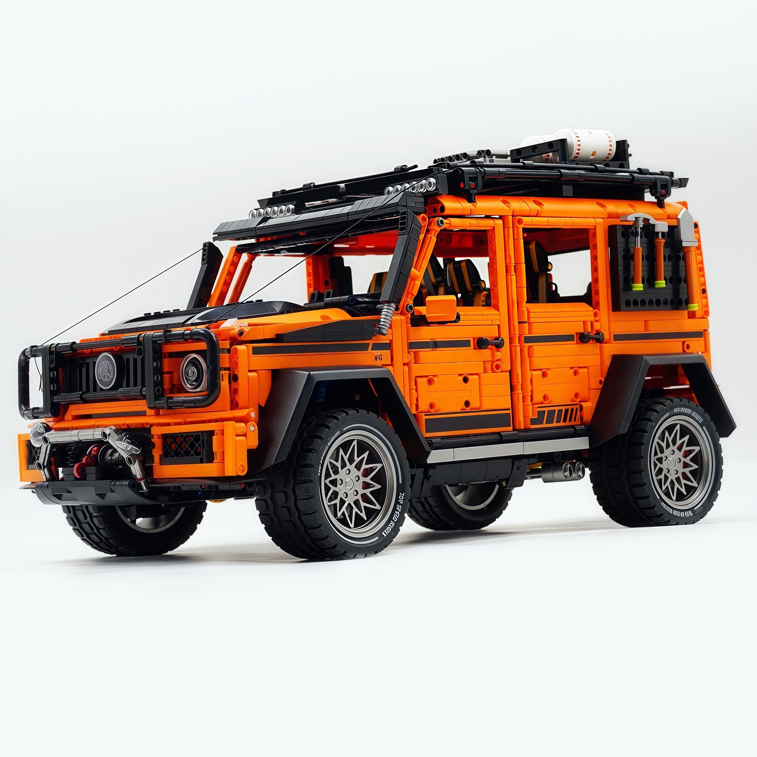 1: 8 Mercedes Benz G 500, Ultimate Maneuver Control Off-Road (3914 Pcs)
