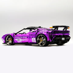 1:8 Ferrari SF90XX Purple Plating Limited Color, The Ultimate Supercar, More Than 12 Features Restored(4100 Pcs)