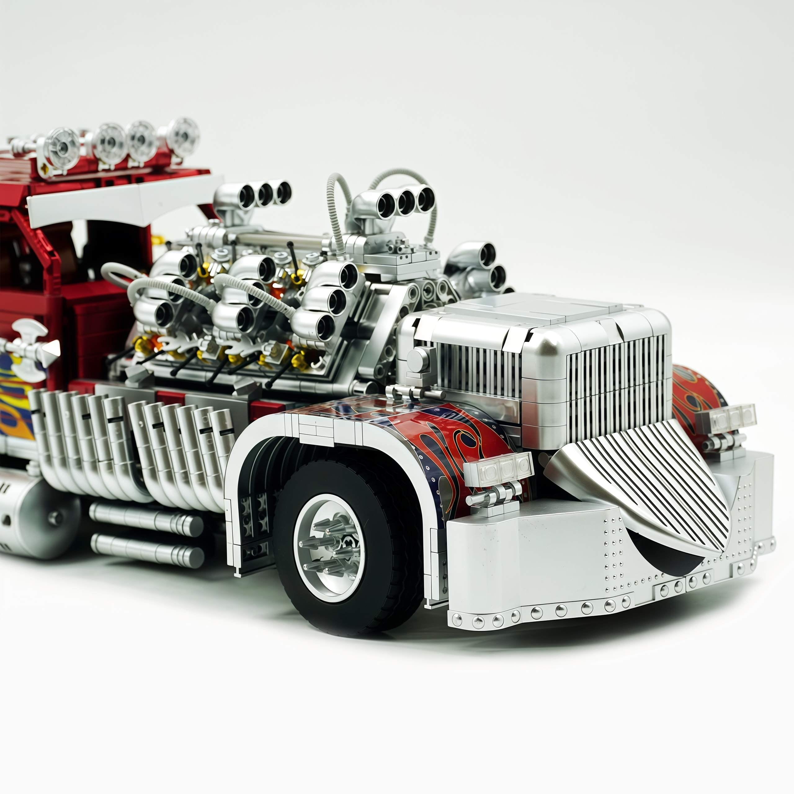 The American Thor 24 Heavy Diesel Truck (3485 PCS) - BAV BRICK
