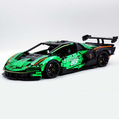 1: 8 The Ultimate Lamborghini Essenza SCV12, Mirror Green Plated Limited Edition (4100+PCS)