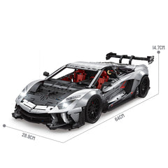 1:8 Lamborghini Aventador SVJ LBWK | Chrome Bull Widebody Supercar (4990+ PCS)