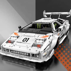 1:8 Lamborghini Countach LP5000 Building Set (3970+ PCS)