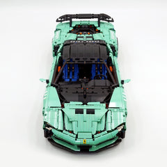 Ferrari SF90XX 1:8, finition rose, édition limitée, la supercar ultime, plus de 12 détails reproduits (4100 exemplaires)