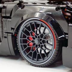 1:8 American Muscle Police Car Pearlescent Black Limited Edition | The Ultimate RC Collector’s Item (3975 PCS)