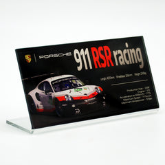 Suitable for Posche McLaren Supercar Series Display Acrylic Nameplate