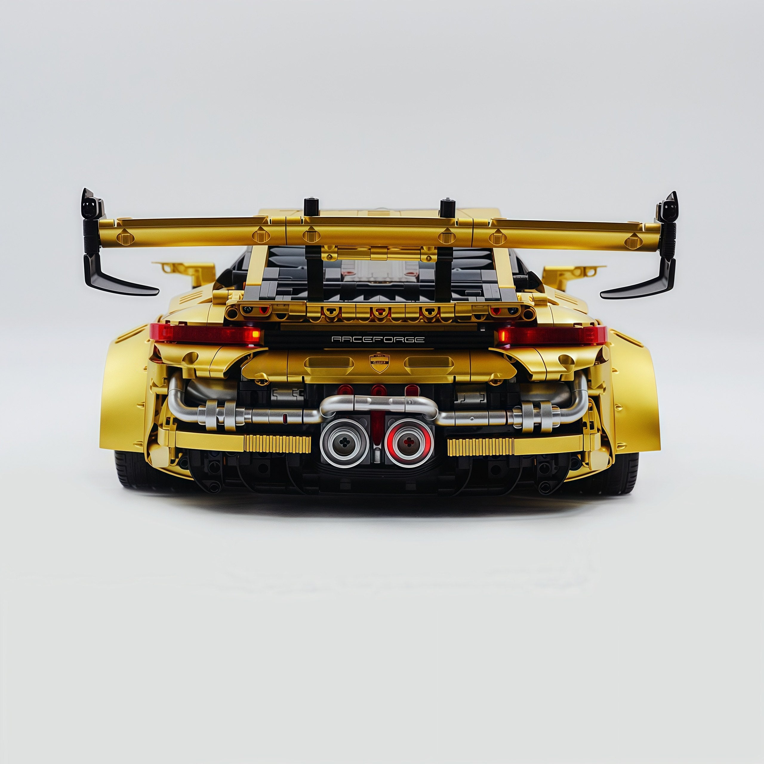 1:8 Porsche GT3 RS Gold Concept | Dual mode switching | 3824+PCS