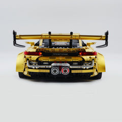 1:8 Porsche GT3 RS Gold Concept | Dual mode switching | 3824+PCS