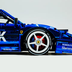 1:8 The Ultimate Ferrari F40 Supercar | LB Style Electroplated Mirror Royal Blue Edition (4026 PCS)