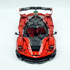 1:8 The Ultimate Italian Hybrid Hypercar EVO | Pearl Red Painting Italian Flagship (4058PCS) - BAV BRICK