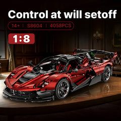 1:8 The Ultimate LaFerrari FXXK EVO | Pearl Red Painting Italian Flagship (4058PCS)