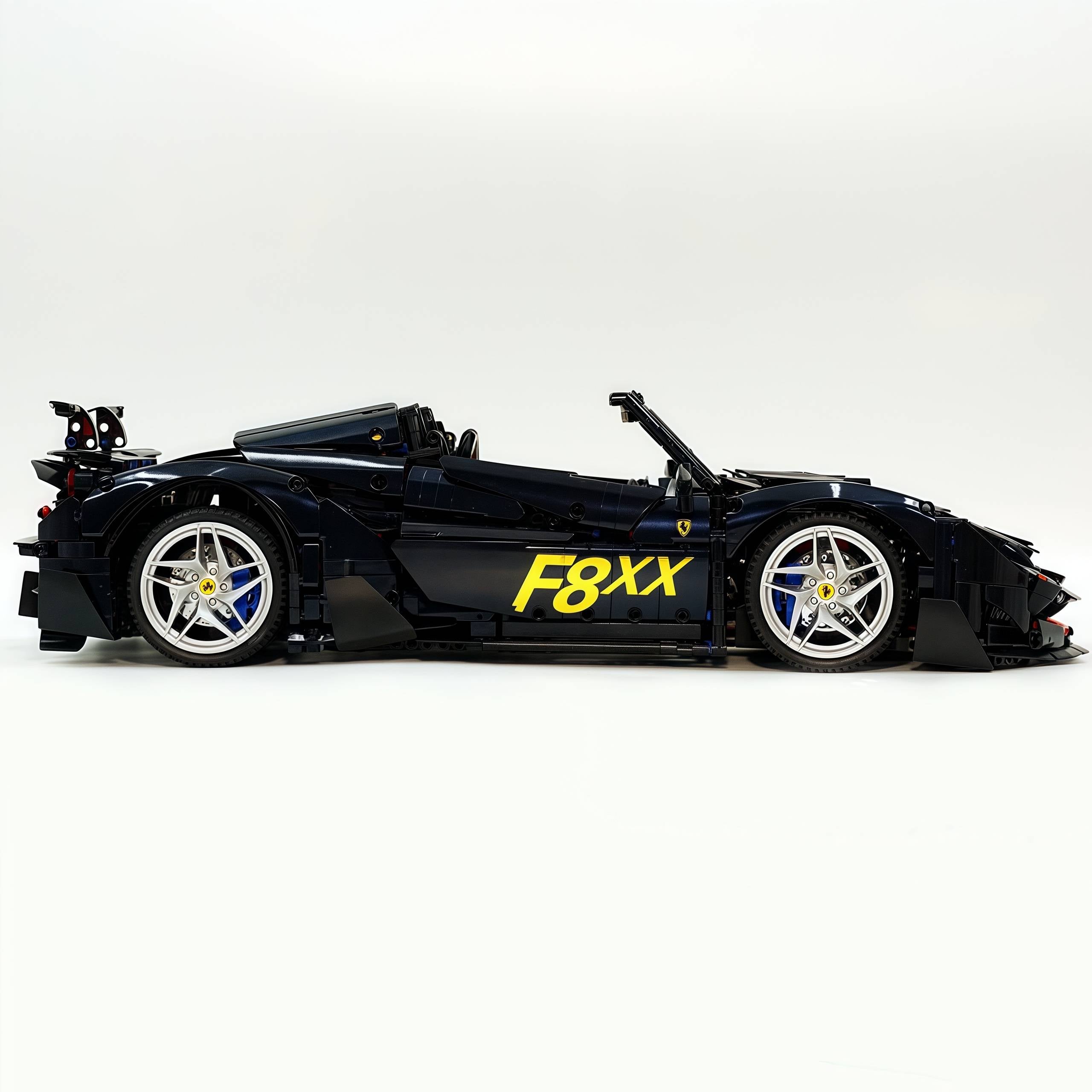 1:8 Ferrari F8XX Convertible | Mirror Dark Night Blue Custom Edition (3781 PCS)