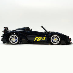 1:8 Ferrari F8XX Convertible | Mirror Dark Night Blue Custom Edition (3781 PCS)