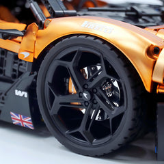 1:8 The Ultimate McLaren W1 | Orange-Gold Custom Edition | Shipped in Original Gift Box (4200+ PCS) - BAV BRICK