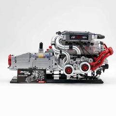 Large W16 Engine | French 16-Cylinder Engine Set (2520 PCS)