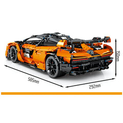 1:8 McLaren Senna, Butterfly Doors, Fully Detailed (3780 Pcs)