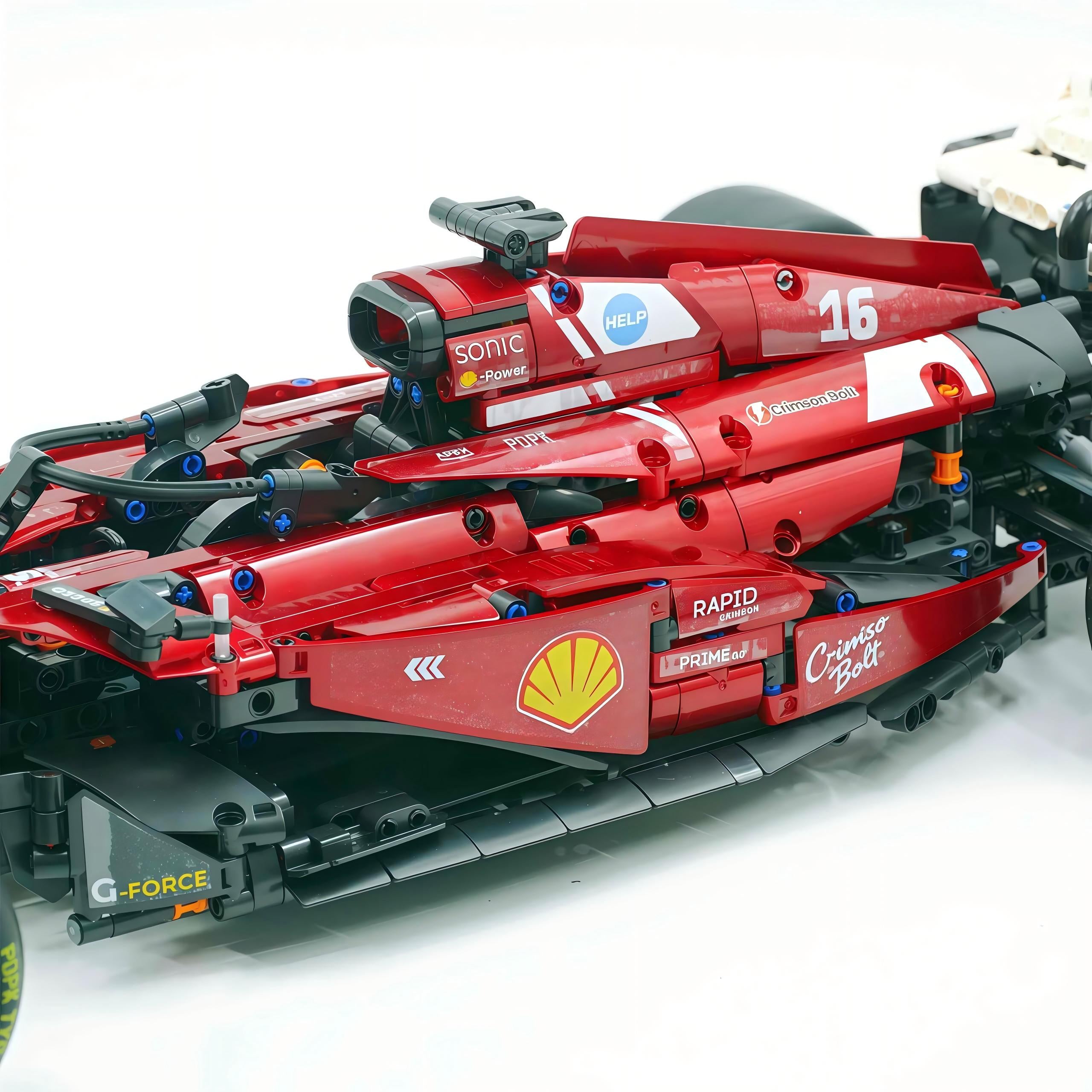 1:8 Ferrari SF-25 F1 Car | Custom Painted Burgundy Edition (1900pcs) - BAV BRICK