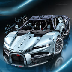 1:8 Bugatti Tourbillon | A Precision Blue Beast | Ultimate Collector's Item (3719 PCS)