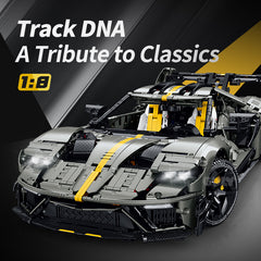 1:8 RC Ultimate Ford GT Mansory | The Dominant American Road King (3400+ pcs)