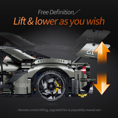 1:8 RC Ultimate Ford GT Mansory | The Dominant American Road King (3400+ pcs)