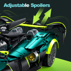 1：8 Aston Martin Valkyrie Supercar | Green Metallic Custom Edition(3,328pcs)