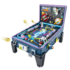 Interstellar Pinball Table, with controllable ejection and coin insertion, Marquee light, brings back childhood memories (2309 Pcs)