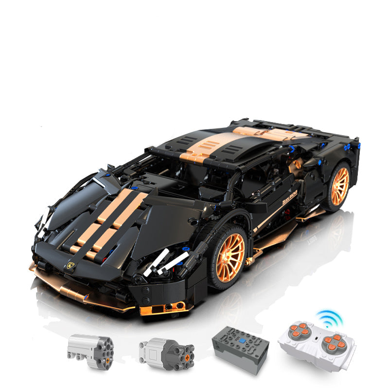 1:14 Lamborghini P1 Sports Car Building Sets, Collectable Model for Boys Men Teens (1309 Pcs) - BAV BRICK