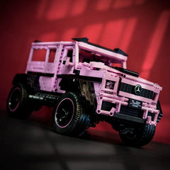1:8 Pink Mercedes-Benz G800 4×4 Squared Brabus  (2687+PCS)