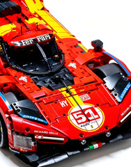 1:8 Ferrari 499P | 2025 Le Mans Endurance #51 Hypercar MOC (4749 PCS)