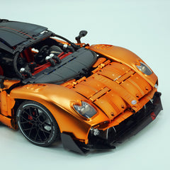 El superdeportivo Pagani Utopia definitivo a escala 1:8 | Edición limitada V12 italiano exótico dorado champán (3314 piezas)