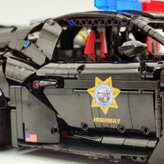 1:8 American Muscle Police Car Pearlescent Black Limited Edition | The Ultimate RC Collector’s Item (3975 PCS)