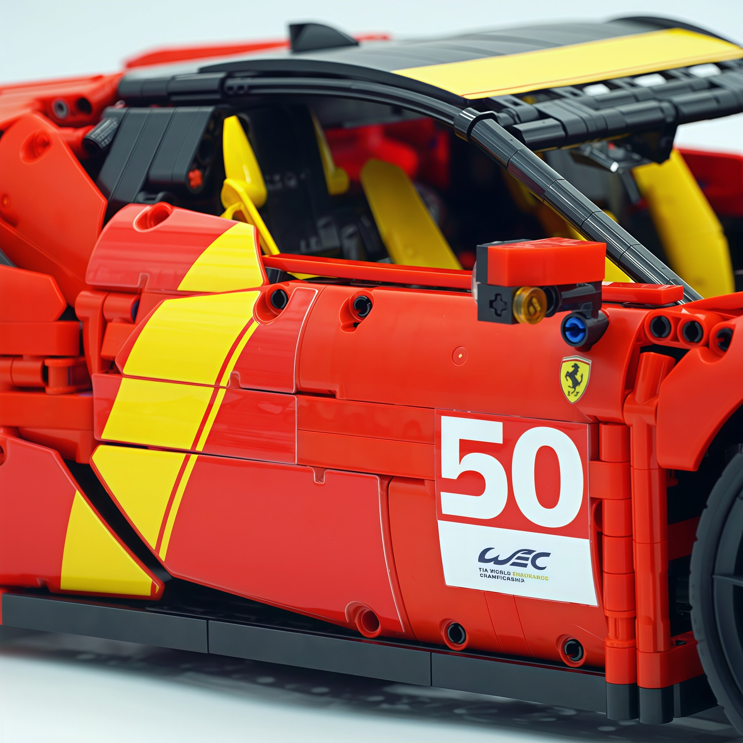 1:8 Ferrari SF90 Hypercar | Mechanical Linkage Version (3797 PCS) - BAV BRICK