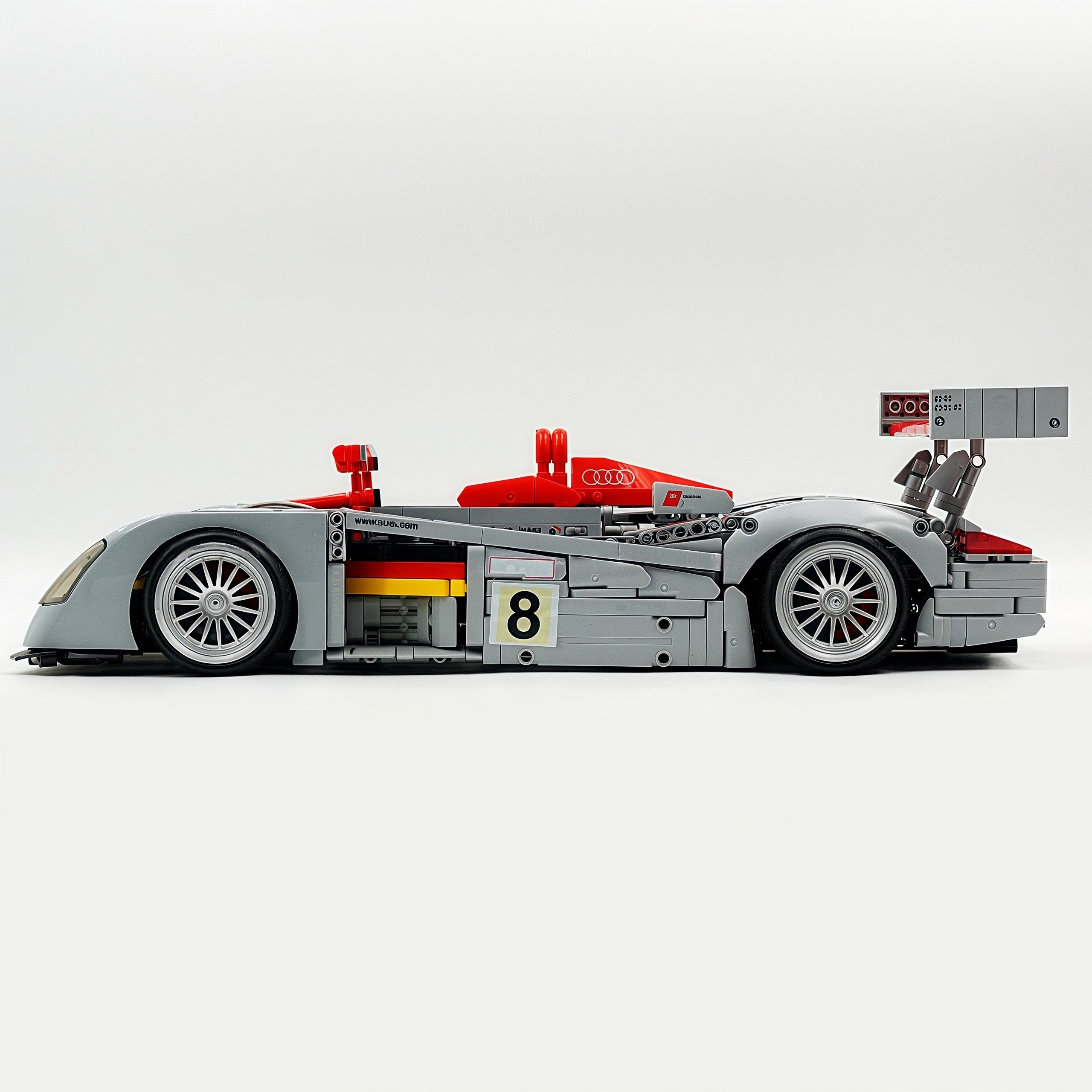 1:8 Audi R8 LMP 2000 | Remote Controlled | Genuine Authorization | 2426 PCS