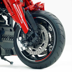 1:5 1:5 Harley-Davidson Night Rod Motorcycle with Front and Rear Lights(2129 PCS)