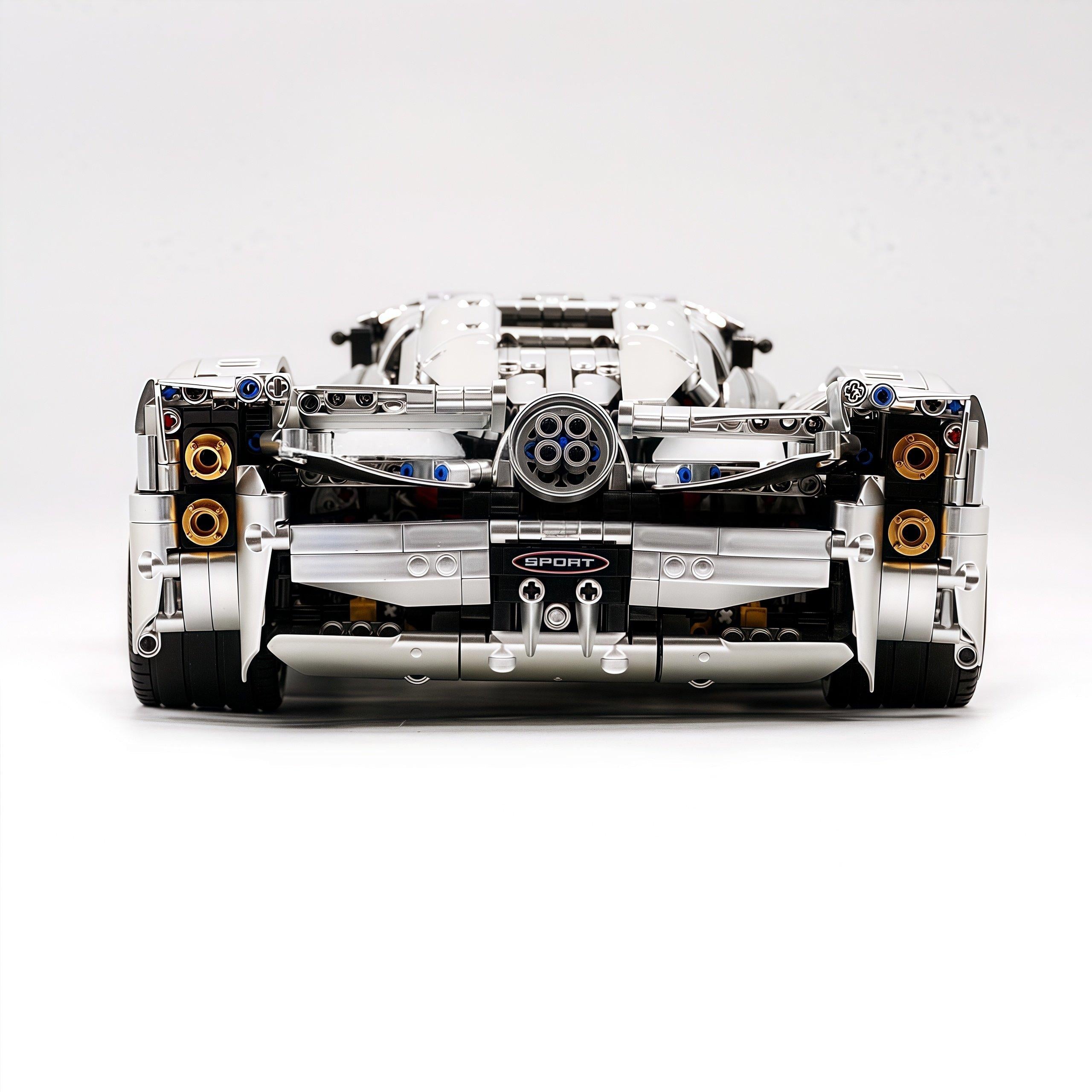 1:8 Pagani Utopia | Sliver Masterpiece | 3428+ PCS