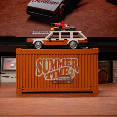 Volkswagen Santana 80s German Wagon Sleeper with Container Display Case(457 PCS)