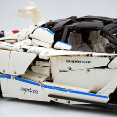 1:8 The Ultimate Italian Hybrid Hypercar EVO | White Italian Flagship