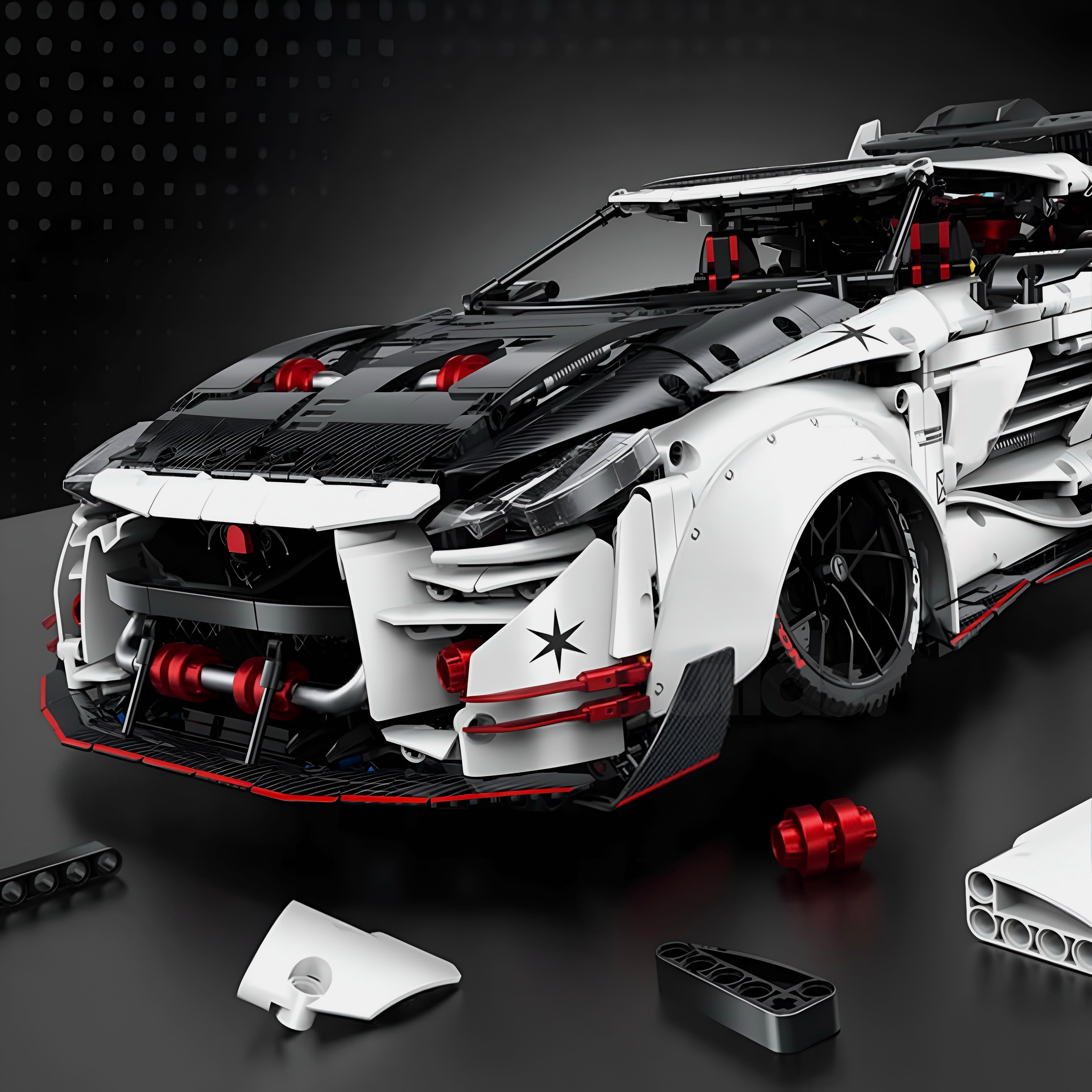 1:8 Nissan GT-R R35 Widebody Edition | Electroplated Beast | 3939+ PCS