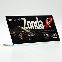 Suitable for Pagani Audi Bugatti Lotus Supercar Series Display Acrylic Nameplate