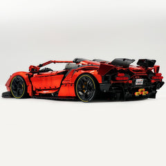 1: 8 Lamborghini One Off: Auténtica, Motorized Convertible Switch Mode | Custom Ruby-plated Edition(3392 Pcs)