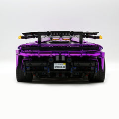 1:8 Ferrari SF90XX Purple Plating Limited Color, The Ultimate Supercar, More Than 12 Features Restored(4100 Pcs)