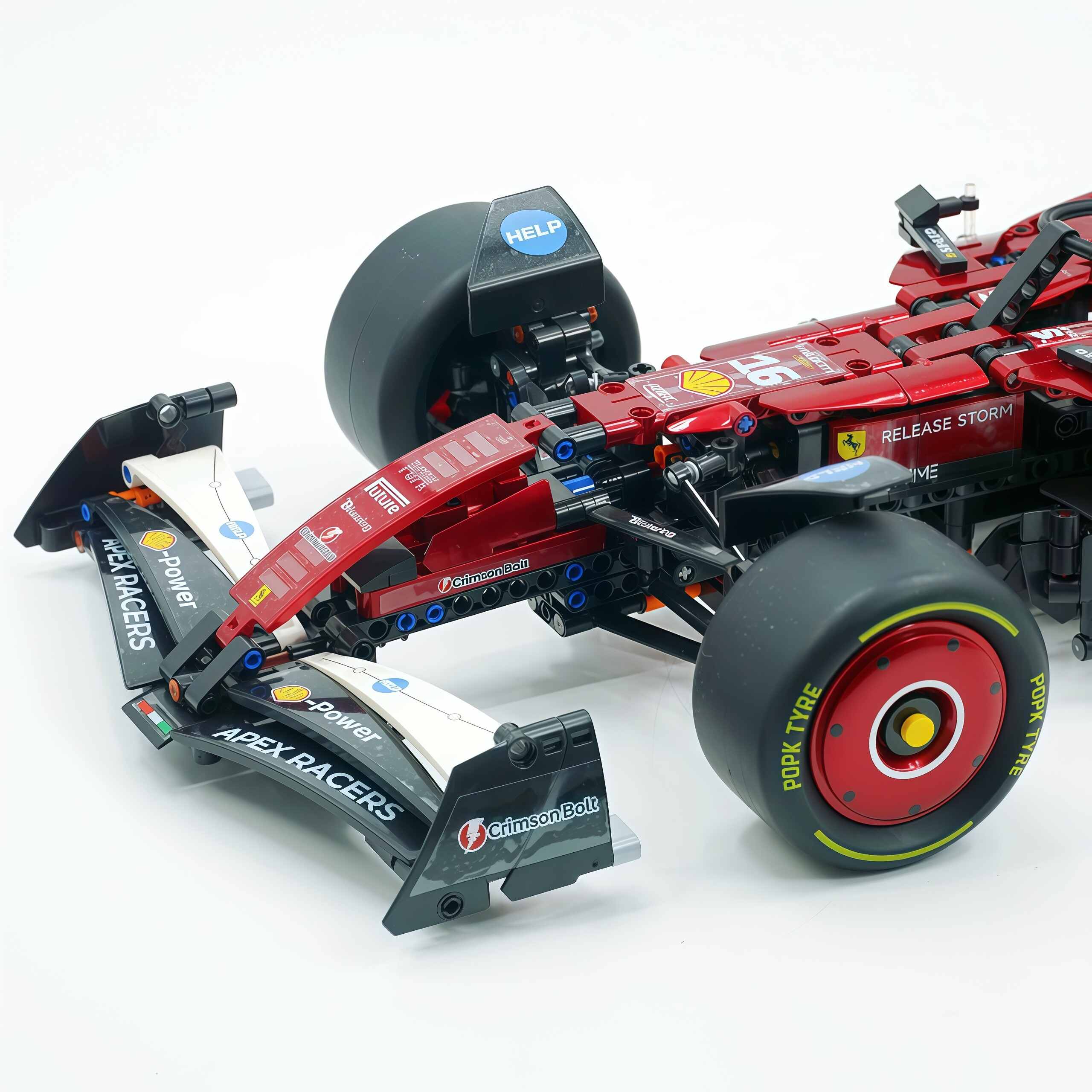 1:8 Ferrari SF-25 F1 Car | Custom Painted Burgundy Edition (1900pcs) - BAV BRICK