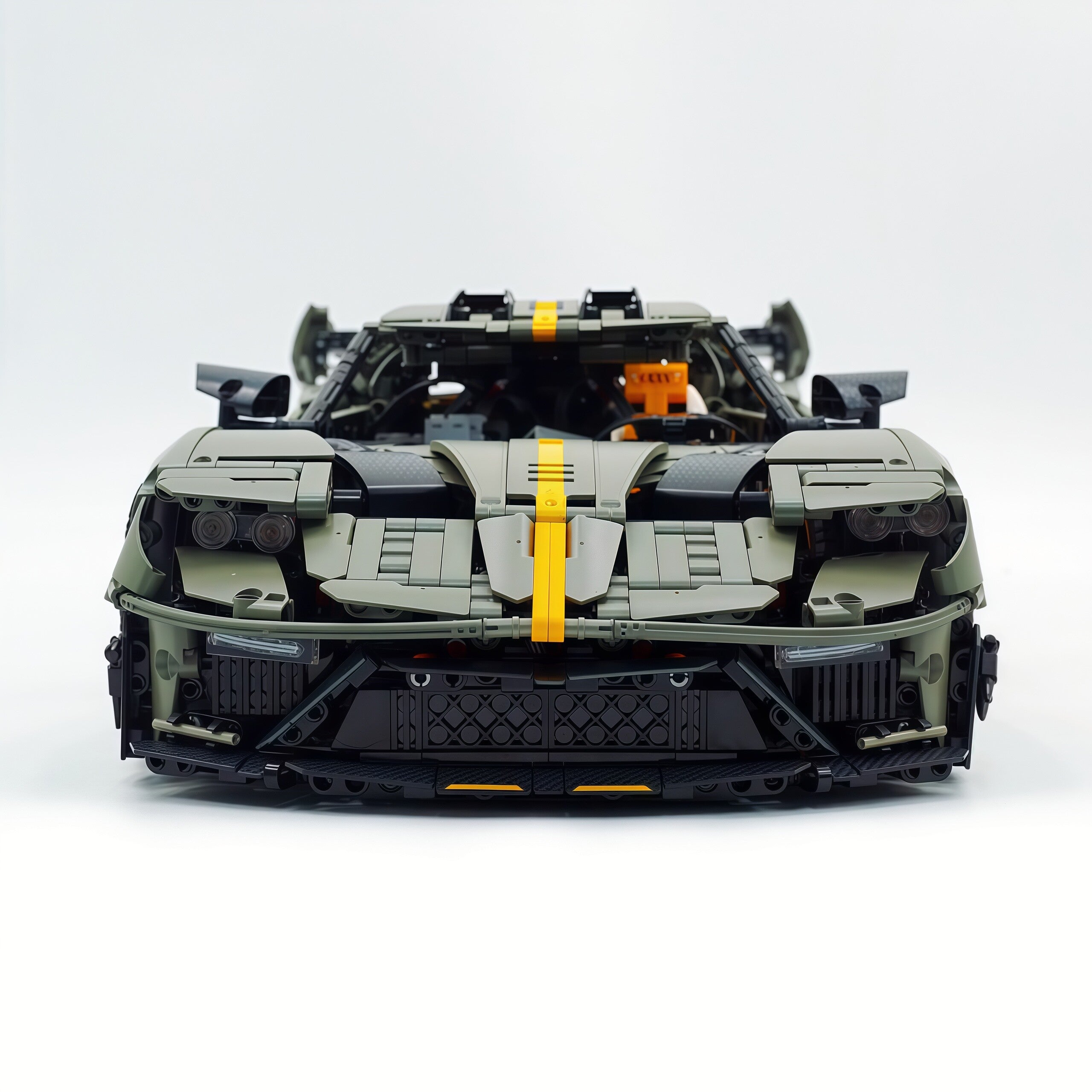 1:8 RC Ultimate Ford GT Mansory | The Dominant American Road King (3400+ pcs) - BAV BRICK